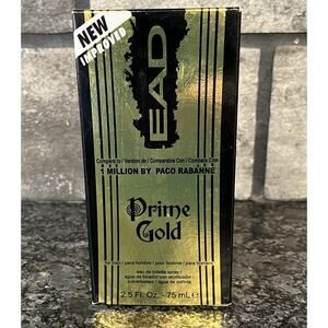 EAD Prime Gold eau de toilette Cologne Fragrance Spray for Men 2.5fl oz 75ml-NEW